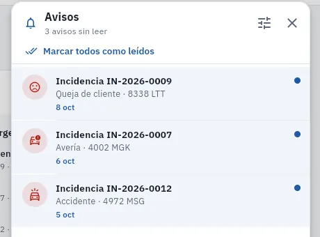 Pablo, de taller y flota: las incidencias urgentes de los coches.