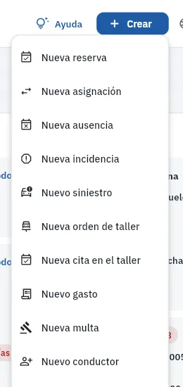 Lo que puede crear la administradora.